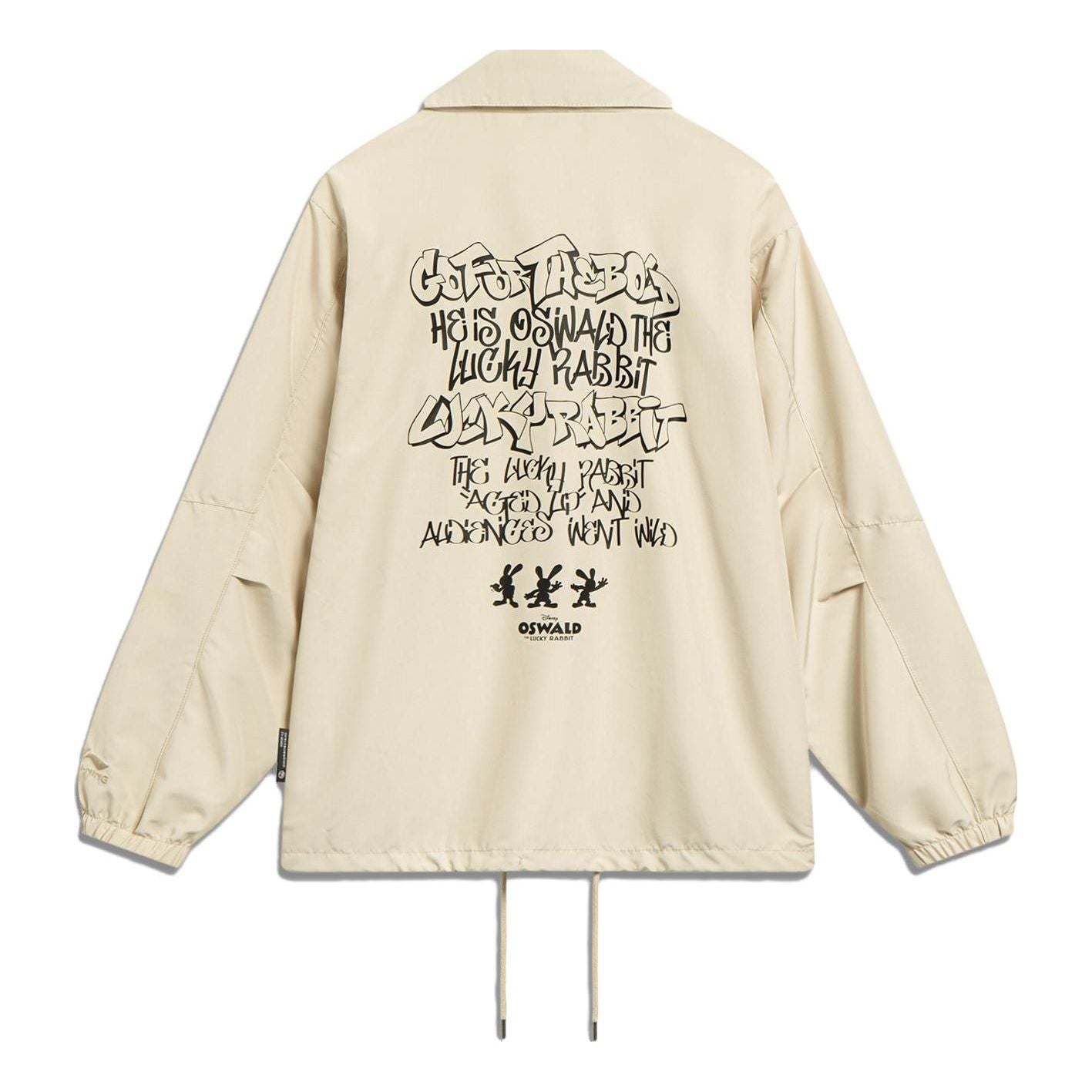 Li-Ning x Disney Oswald Graphic Jacket 'Light Brown' AFDT305-1