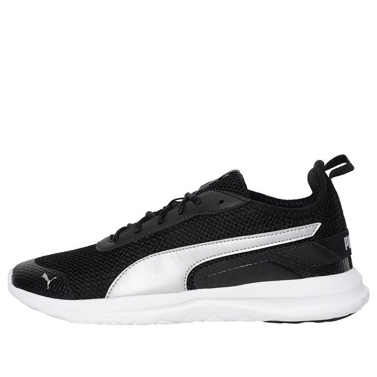 PUMA Flex T2 Idp Low Top Running Shoes Black/White 368517-02