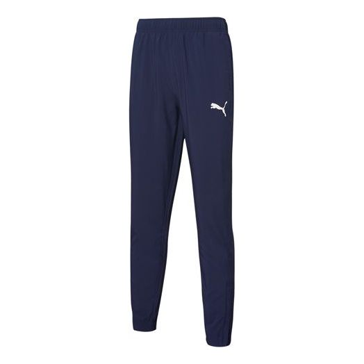 PUMA Evostripe Spaceknit Cotton Pants 'Navy White' 592929-06
