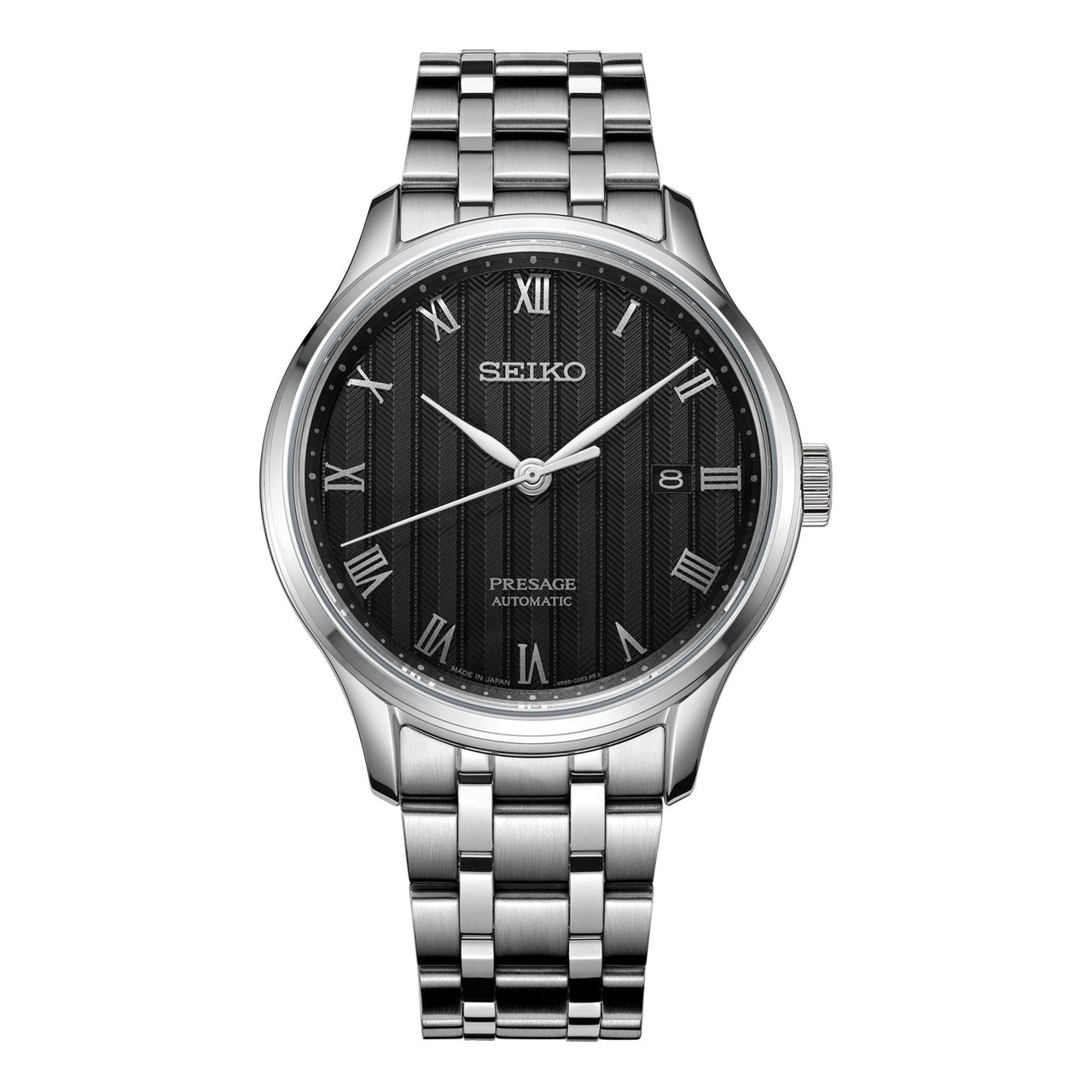 SEIKO Japan Series waterproof Automatic Mechanical Watch Black SRPC81J1