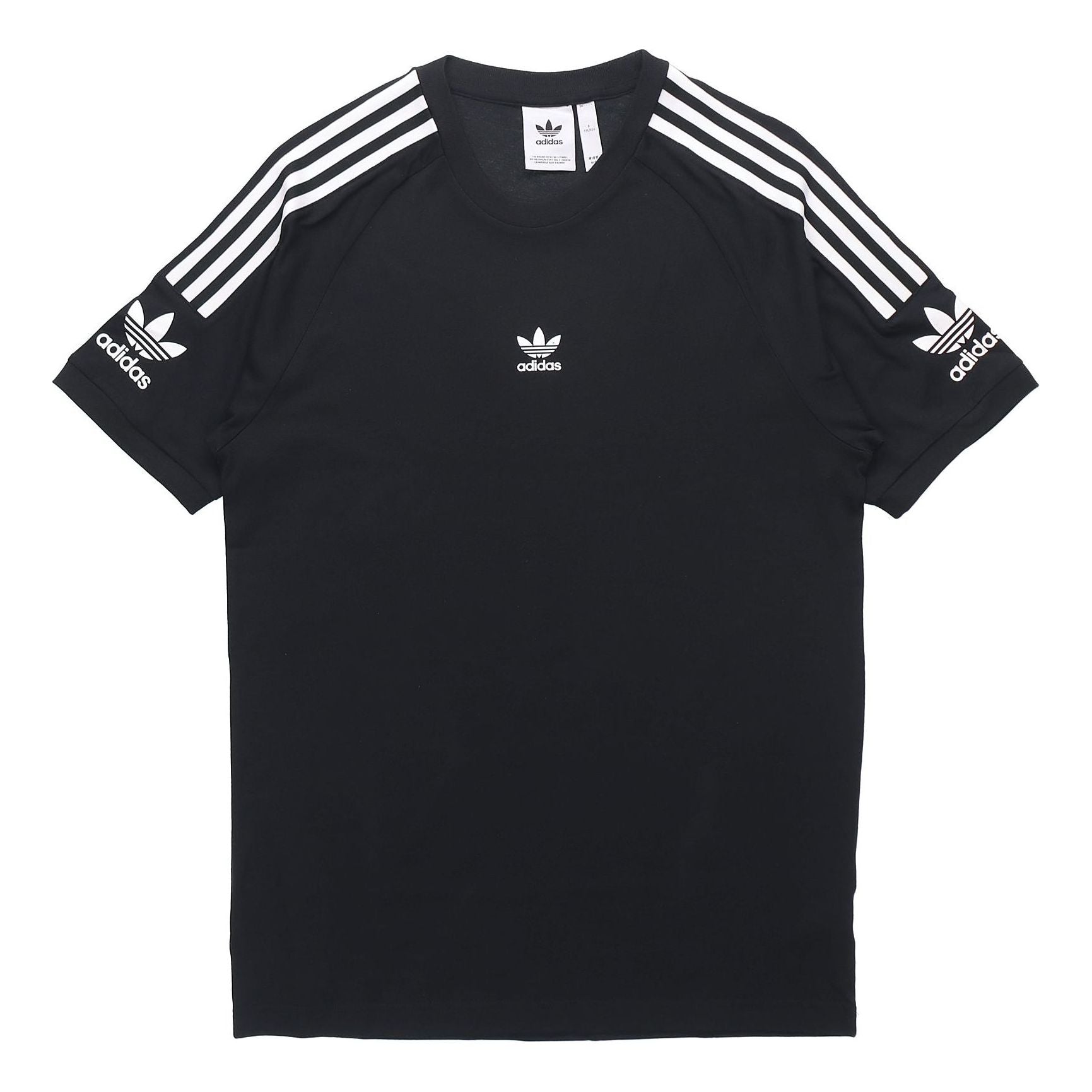 adidas originals Logo Short Sleeve Black FL8916