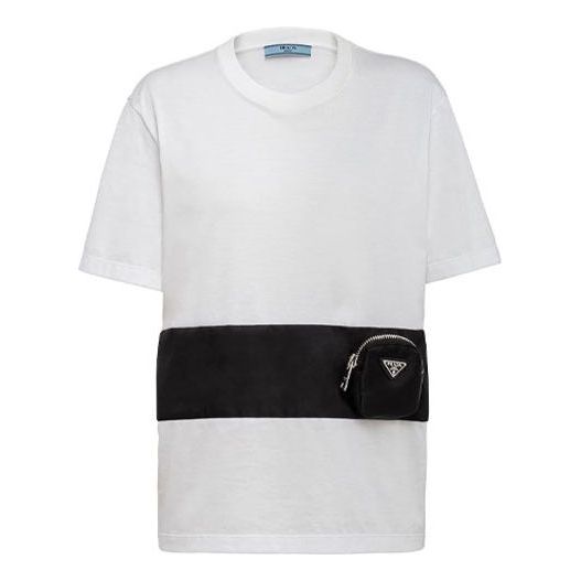 PRADA Knit Short Sleeve White 135684-1XBH-F0964-S-202