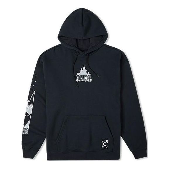 Converse Counter Climate Hoodie Asia Sizing 'Black' 10025031-A03