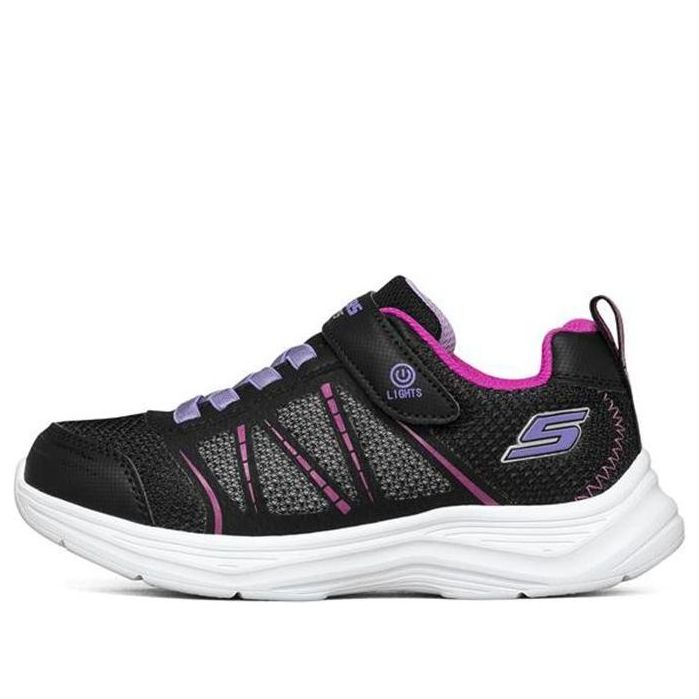 (GS) Skechers Glimmer Kicks 'Black Pink' 302302L-BLK