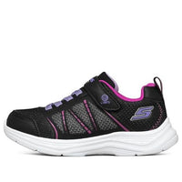 (GS) Skechers Glimmer Kicks 'Black Pink' 302302L-BLK