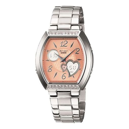 CASIO SHEEN Waterproof Stainless Steel Strap Rose Gold Analog/Digital Combo SHN-6009D-9ADR