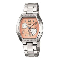 CASIO SHEEN Waterproof Stainless Steel Strap Rose Gold Analog/Digital Combo SHN-6009D-9ADR