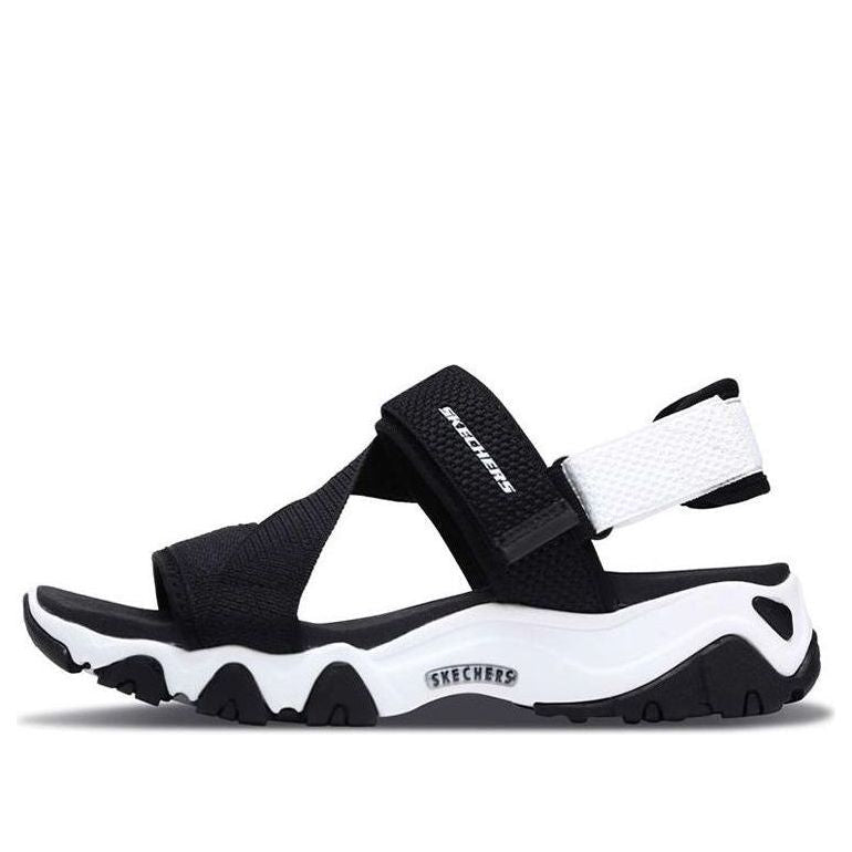 (WMNS) Skechers D Lites 2.0 Sandals 'Black' 88888181-BKW