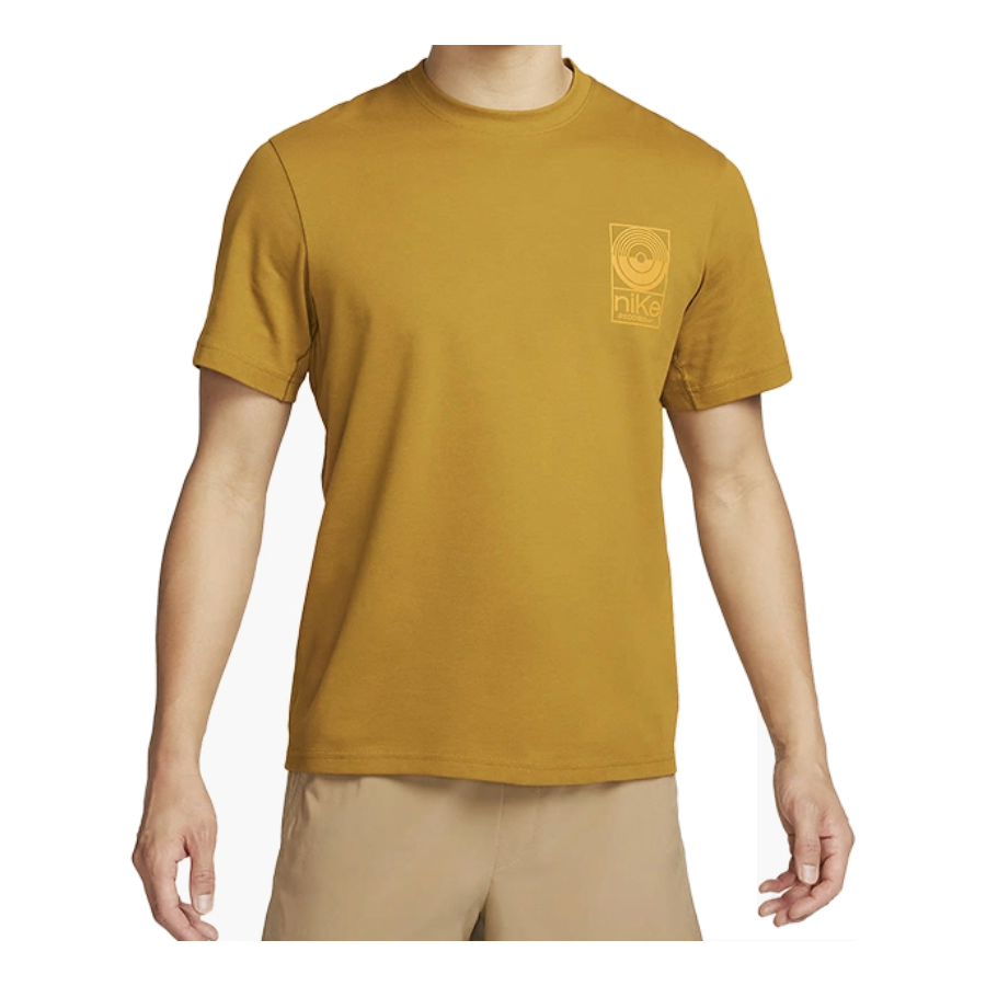 Nike Primary Studio '72 Dri-FIT Short-Sleeve Versatile Top 'Bronzine Sundial' FN3319-716