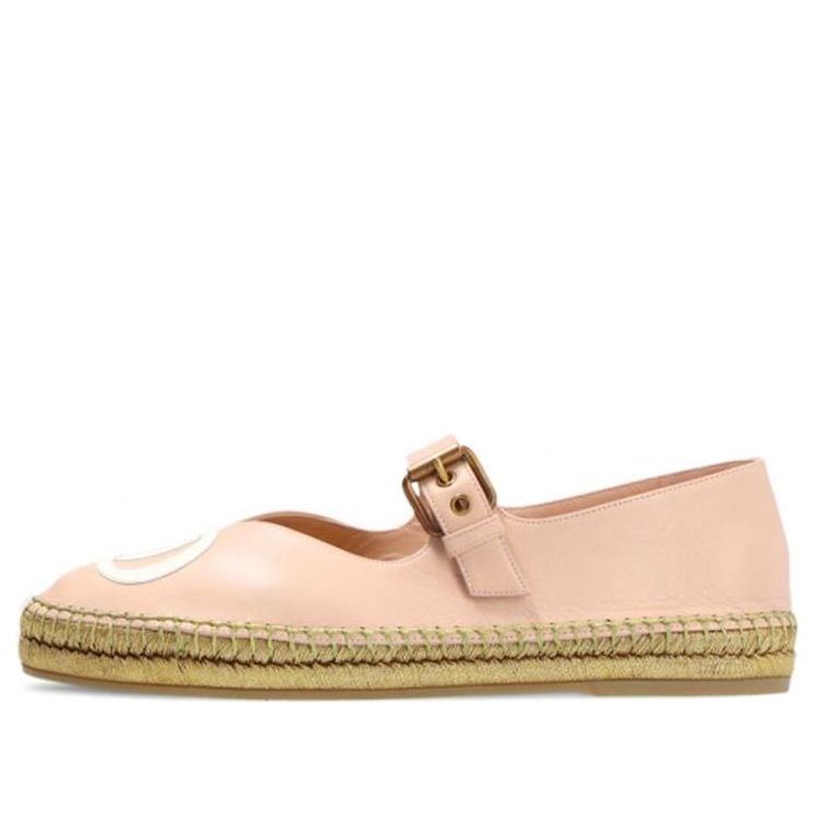 (WMNS) Gucci Leather Espadrilles 'Pink' 659683-C9DS0-6763