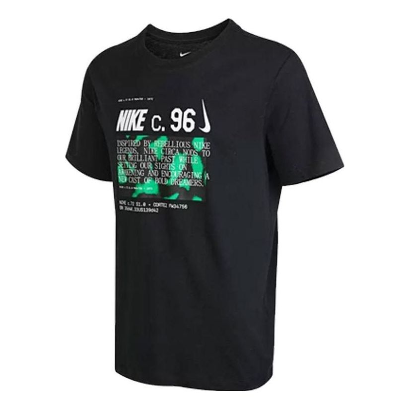 Nike logo T-shirt 'Black' DZ2688-010