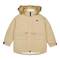 (WMNS) New Balance Warm Mid-Down Jacket Asia Sizing 'Beige' AWJ33325-INC