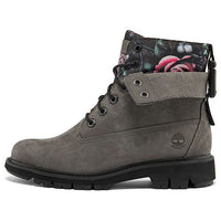 (WMNS) Timberland Lucia Way 6 Inch Waterproof Roll Top Boots 'Grey and Floral' A2KURW