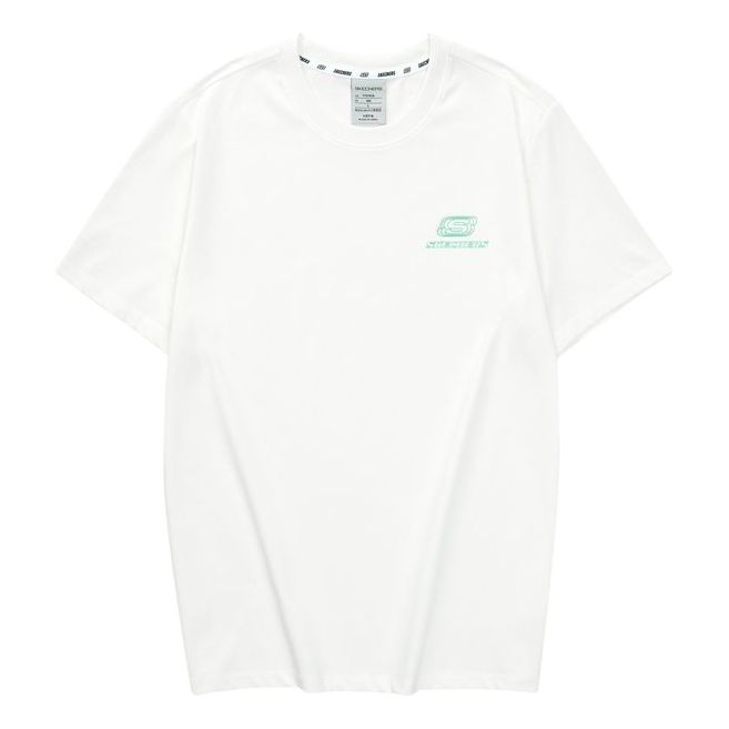 Skechers Causal Tee 'White Blue' L223U046-0074