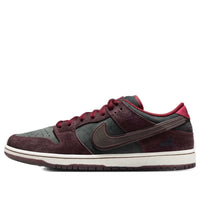 Nike x Riot Skateshop SB Dunk Low 'Mahogany Dark Beetroot' FZ1289-200