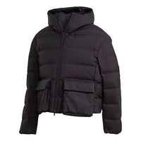 (WMNS) Y-3 Classic hooded With Down Feather Jacket Black GK4443