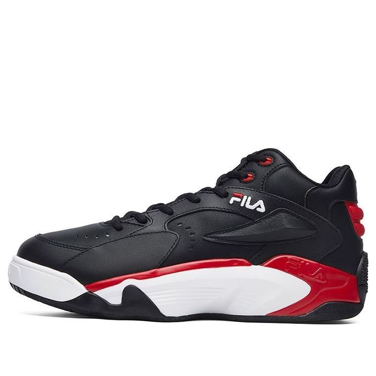 FILA Jamball Mid Mid Baeketball Shoes Black/Red/White F12M041216FBR