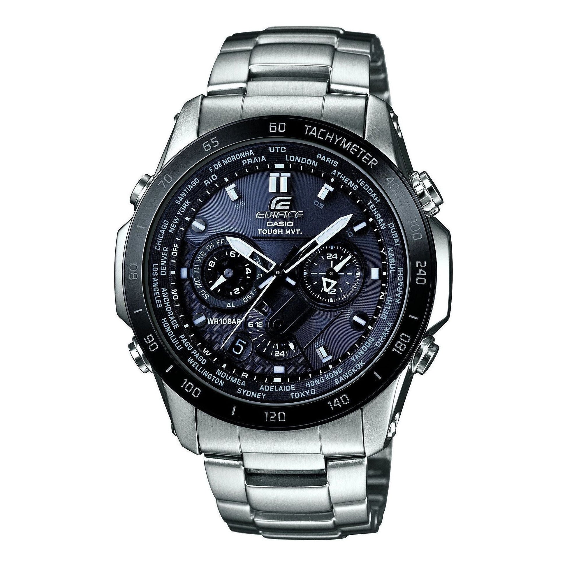 CASIO General Japan / South Korea Fashion Black EQW-T1010DB-1
