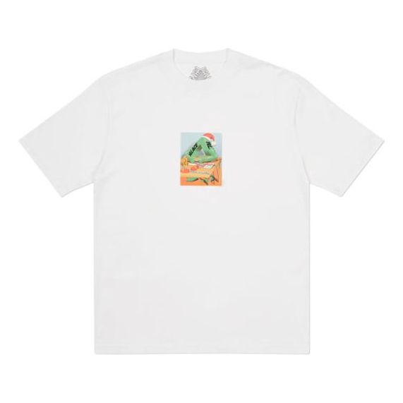 PALACE Casual Sports Short Sleeve Unisex White PAL-FW20-507