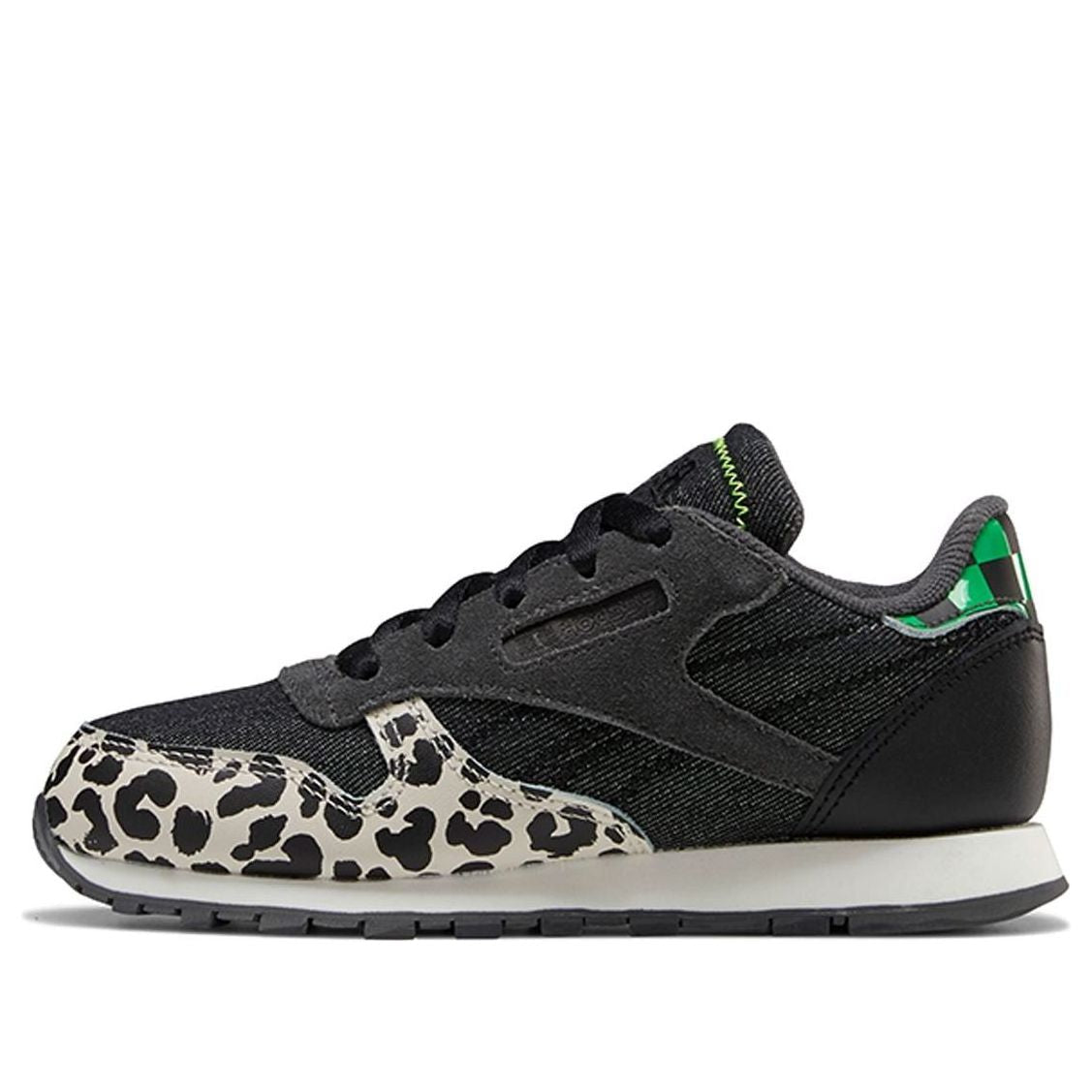 Reebok Classic Leather Running Shoes K Black Q46340