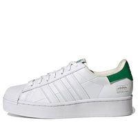 (WMNS) adidas originals Superstar Bold Shoes White/Green FY5481