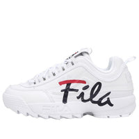 FILA Disruptor 2 Low Top Shoes White/Black/Red 1FM00863_121