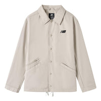 New Balance Essentials Coaches Jacket Asia Sizing 'Beige' NAA13031-BEI