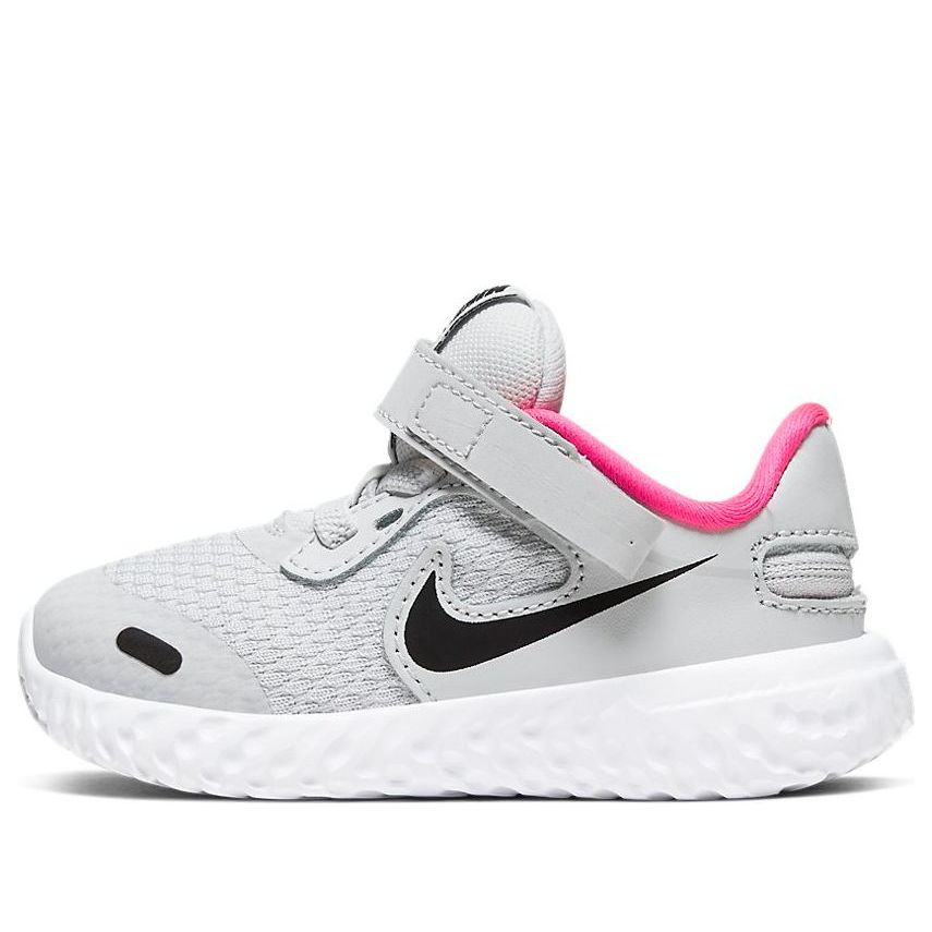 (TD) Nike Revolution 5 FlyEase 'Grey Pink' CQ4651-002