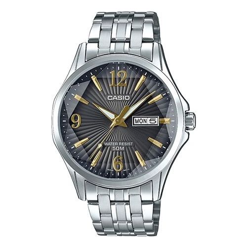 Casio Standard Retro Analog Watch 'Grey Silver' MTP-E120DY-1A