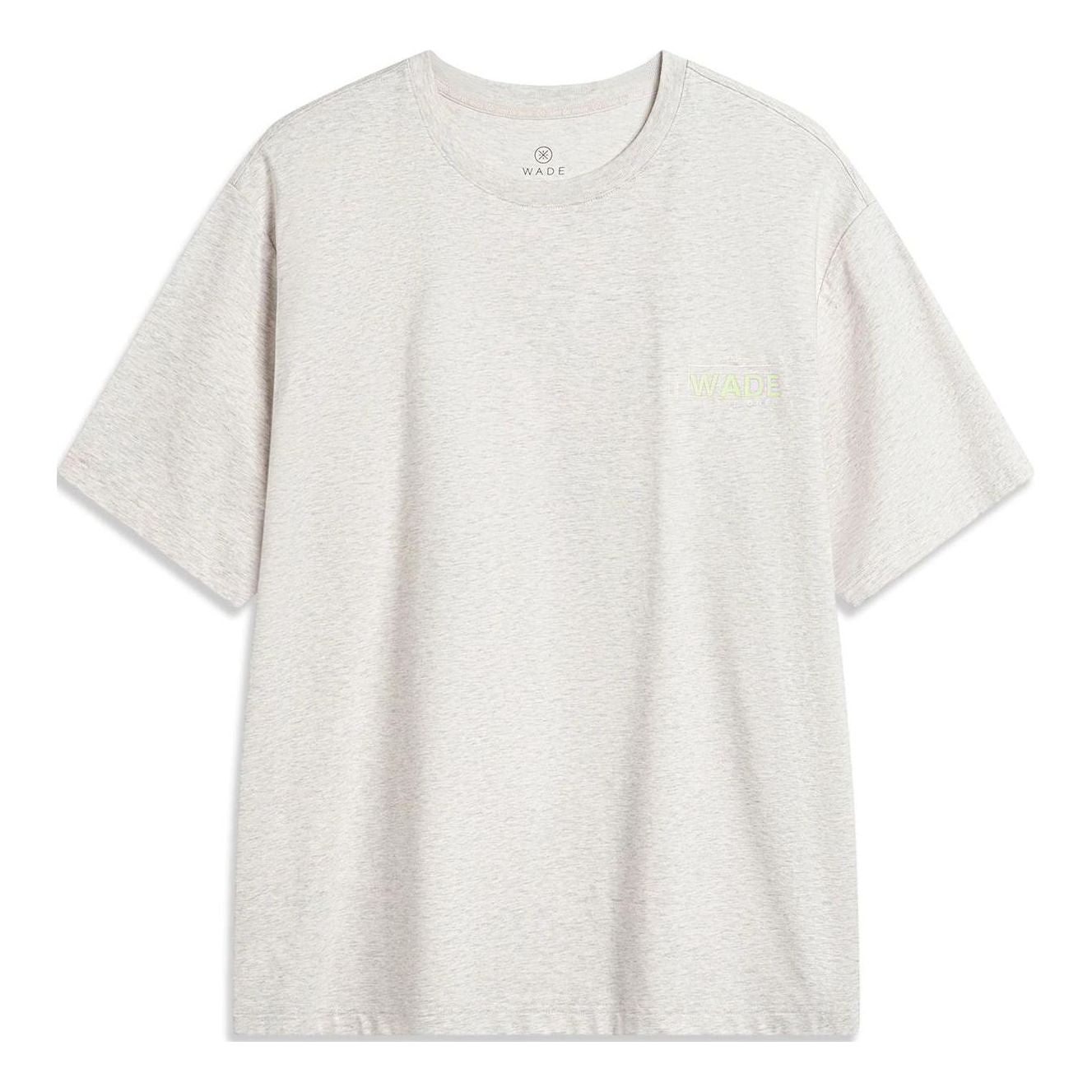Li-Ning Way Of Wade Graphic T-shirt 'Grey' AHSU363-5