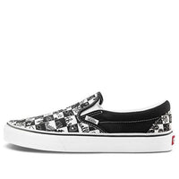 Vans Classic Doodle Checkered Slip-on 'Black White' VN0A5AO86U6