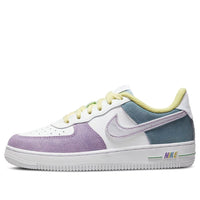 (GS) Nike Air Force 1 'Easter White Purple Green' DQ8598-100