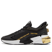 (WMNS) PUMA Provoke XT FTR Moto 'Black Team Gold' 195269-01