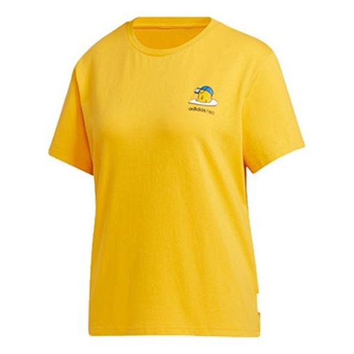 (WMNS) adidas neo GDTM BF TEE Yellow Crossover Sports Short Sleeve Yellow GP5901