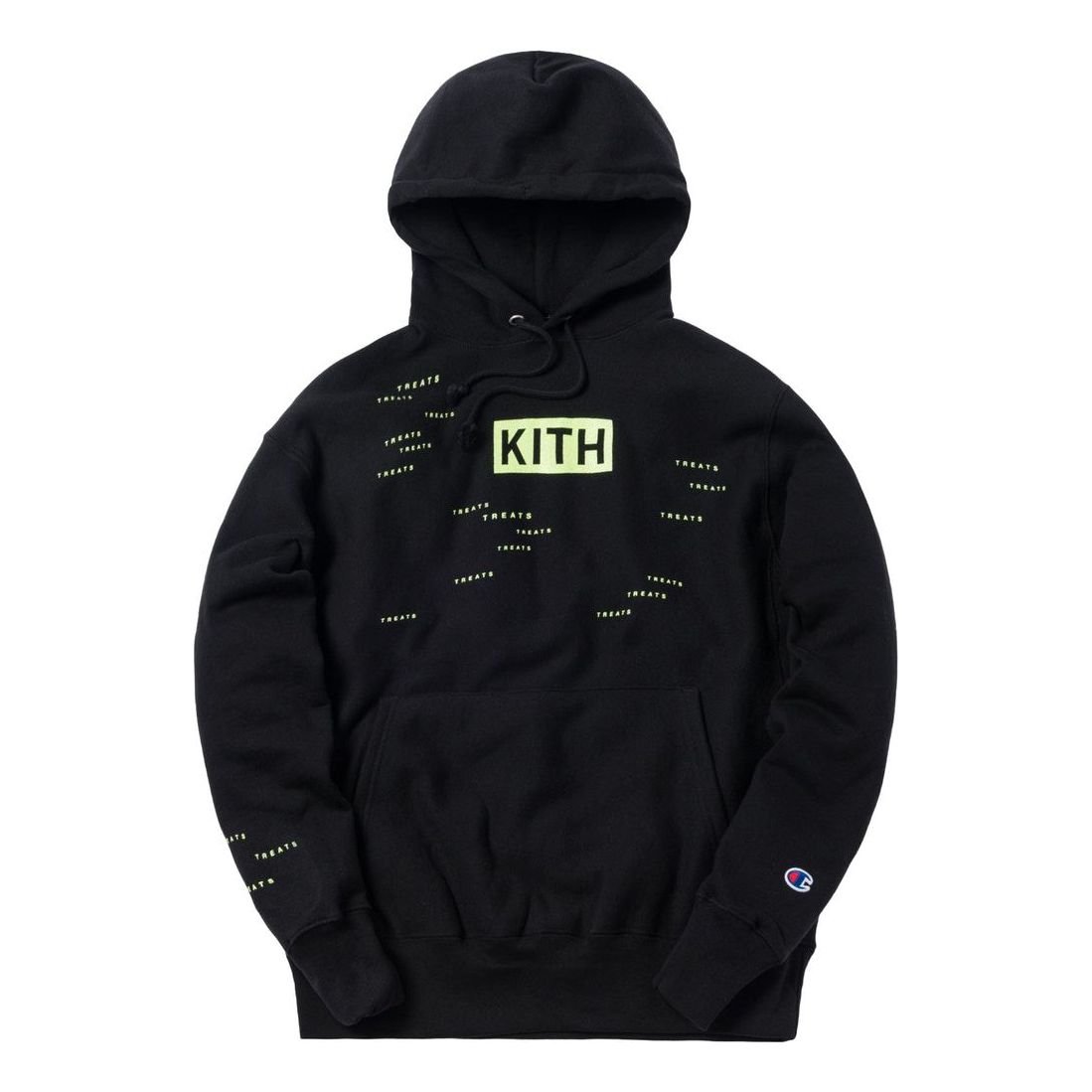 KITH Treats Encrpyted Hoodie 'Black' KH-FW18-010