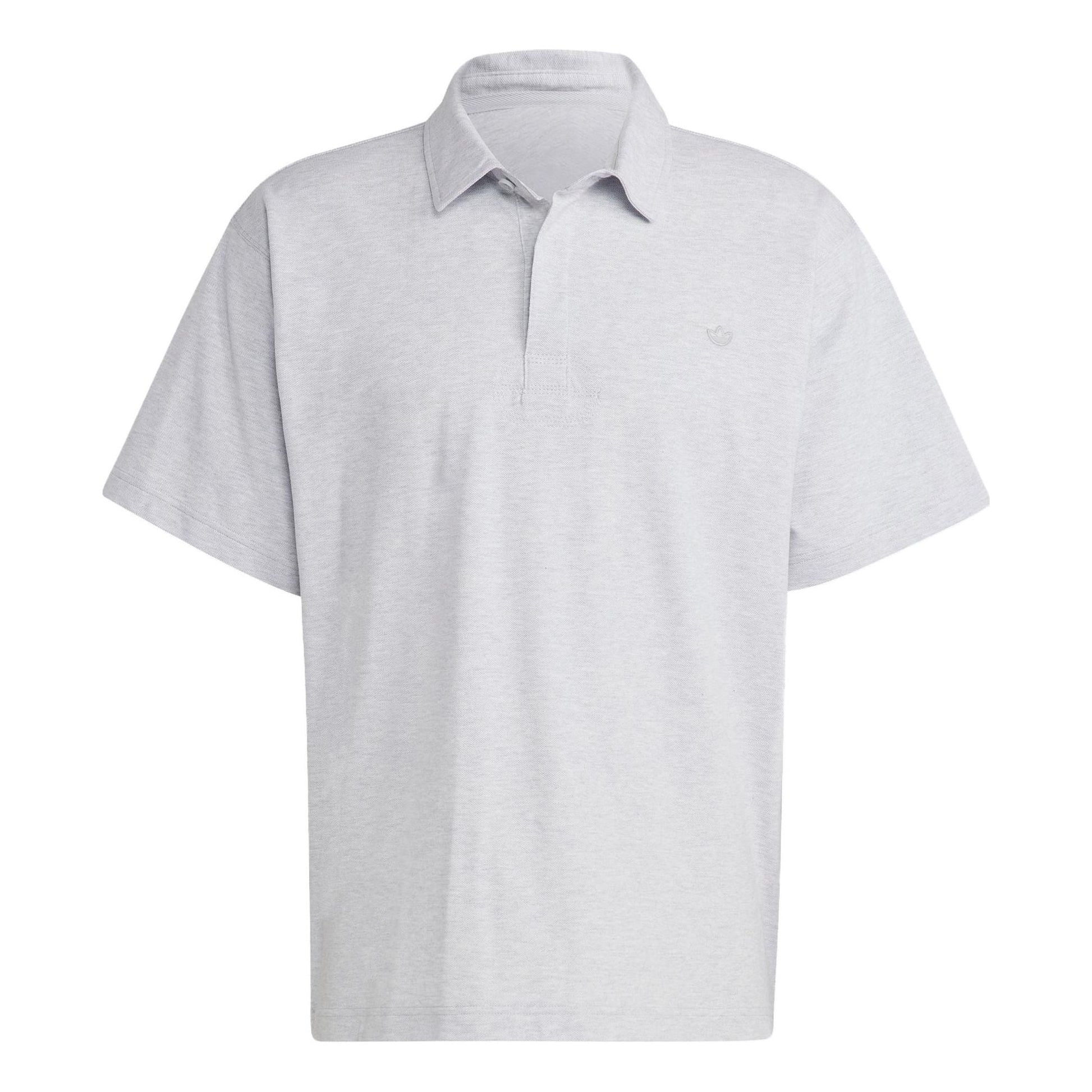 adidas Originals Premium Essentials Polo Shirt 'Grey' IC5120