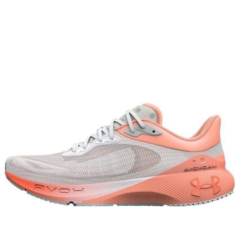 (WMNS) Under Armour HOVR Machina Breeze 'Bubble Peach Dark Tangerine' 3026265-600