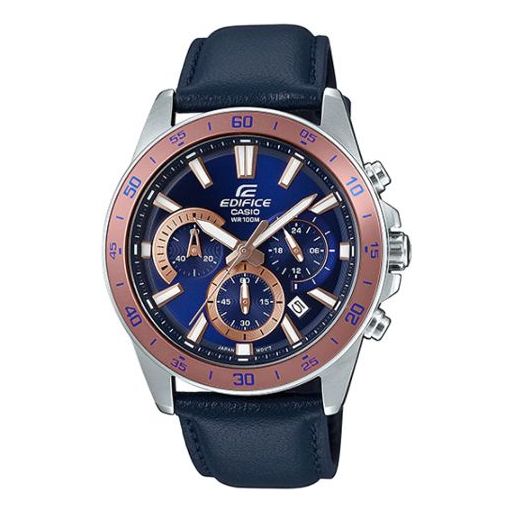 CASIO EDIFICESeries Men'ses Mens Blue Analog EFV-570L-2BV
