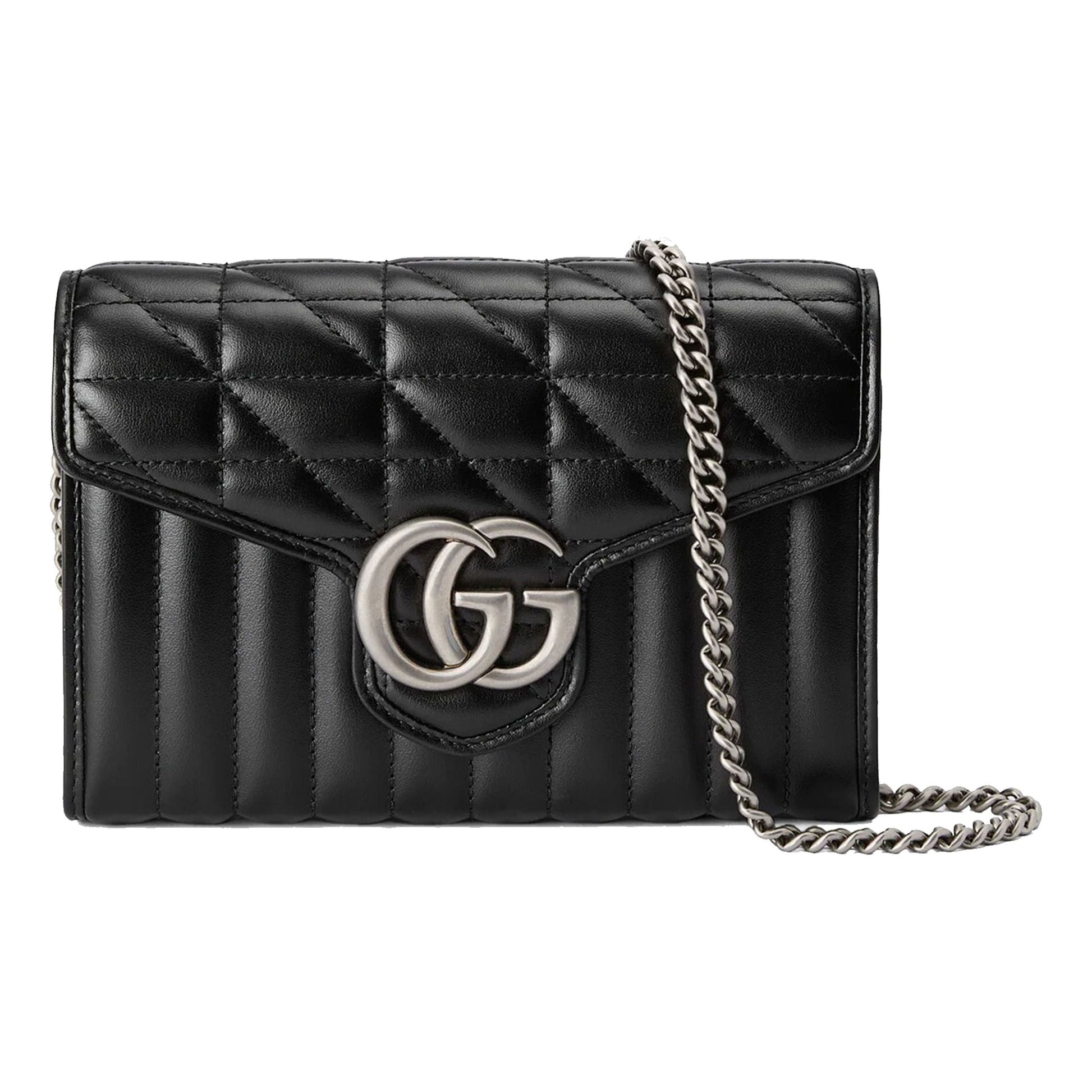 (WMNS) Gucci GG Marmont Mini Bag 'Black' 474575-DTD5N-1000