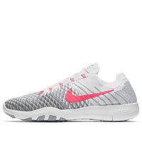 (WMNS) Nike Free TR Trainer Flyknit 2 'White Pink' 904658-100