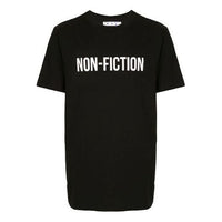 Off-White Non-Fiction Alphabet Printing Black OMAA027E20JER0131001