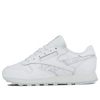 (WMNS) Reebok Classic Leather Low Tops Wear-resistant White CN7413