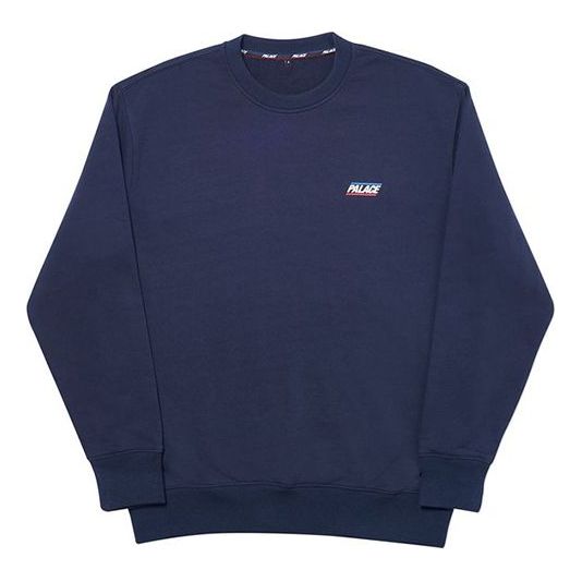 PALACE Basically A Crew Basic Round Neck Unisex Navy Blue PAL-SS20-020