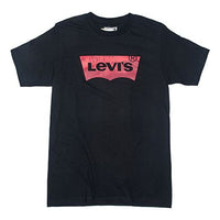 Men's Levis Red logo Short Sleeve Black 3LSP2695SF-BLACK
