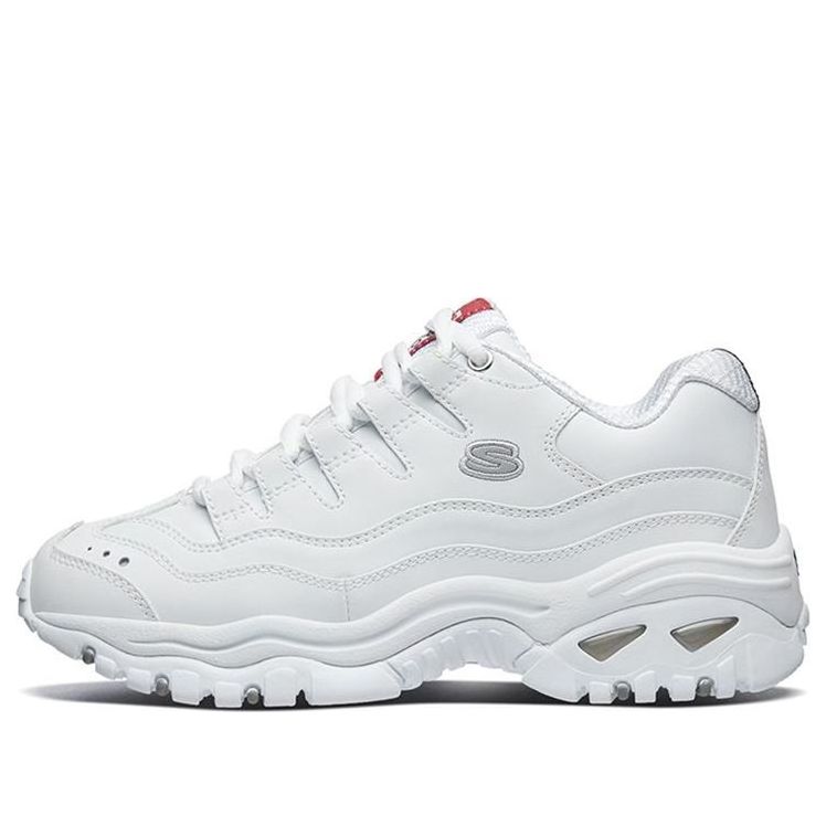 (WMNS) Skechers Energy Running Shoes White/Red 2250-WML