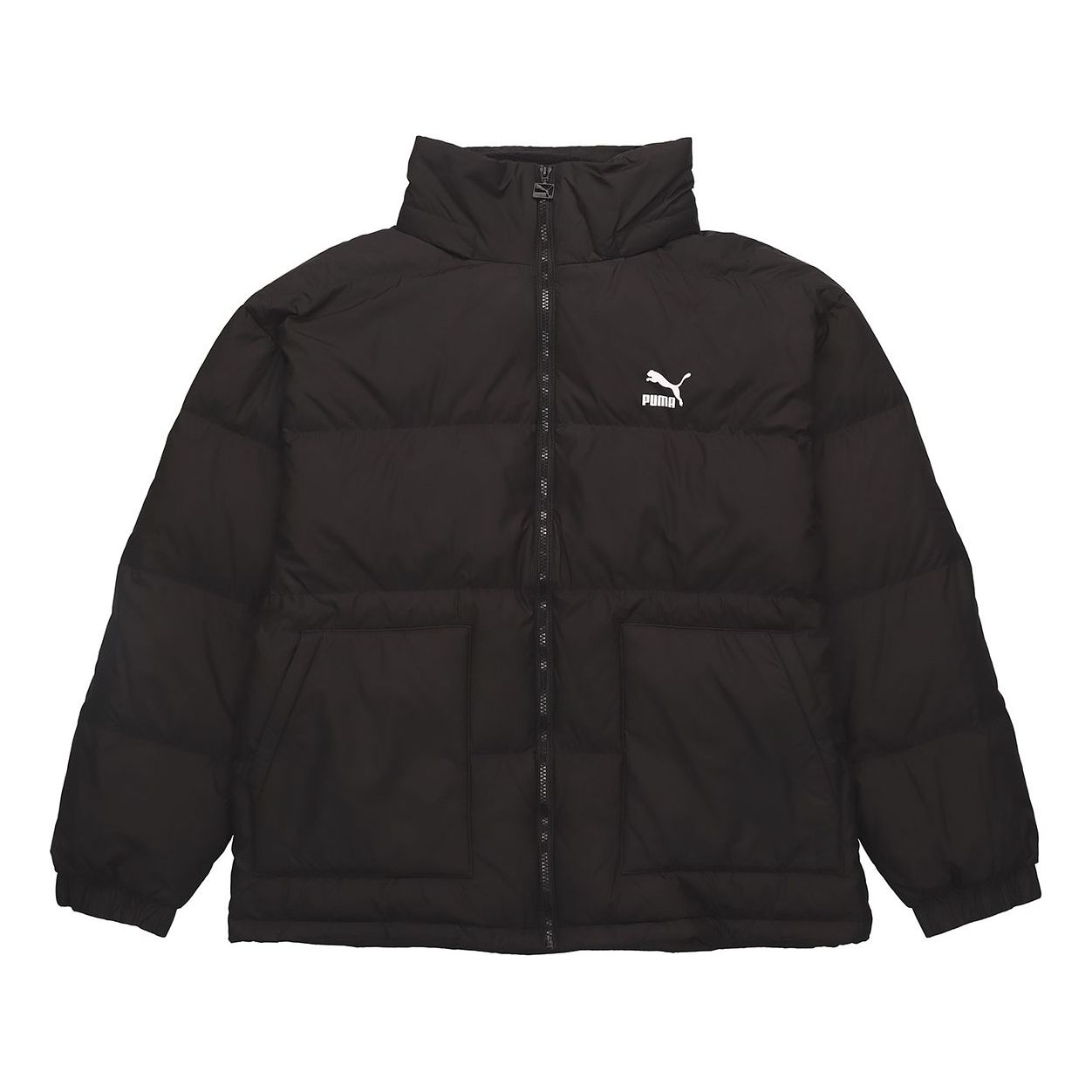 PUMA Classics Down Puffer Jacket 'Black White' 596548-01