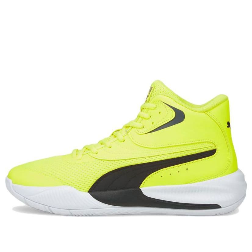 PUMA Triple Mid 'Neon Yellow' 376451-04