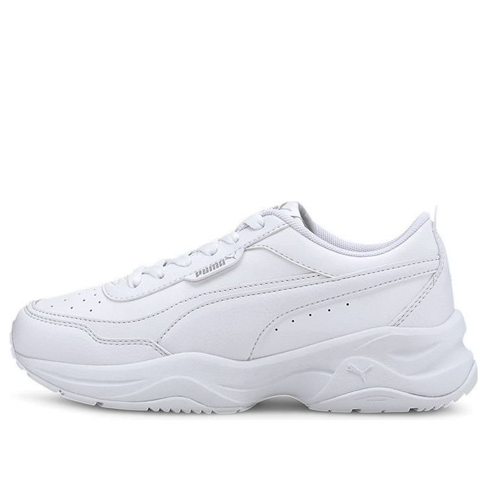(GS) PUMA Cilia Mode Low Top Running Shoes White 374231-02