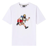 New Balance x JHI Classic Graphic Printed T-Shirt Asia Sizing 'White' NEA6J063-WT
