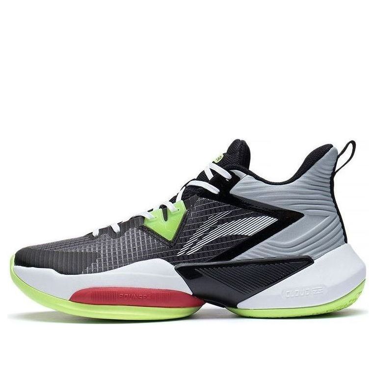 Li-Ning Power 8 Mid 'Black Grey green' ABPS073-1